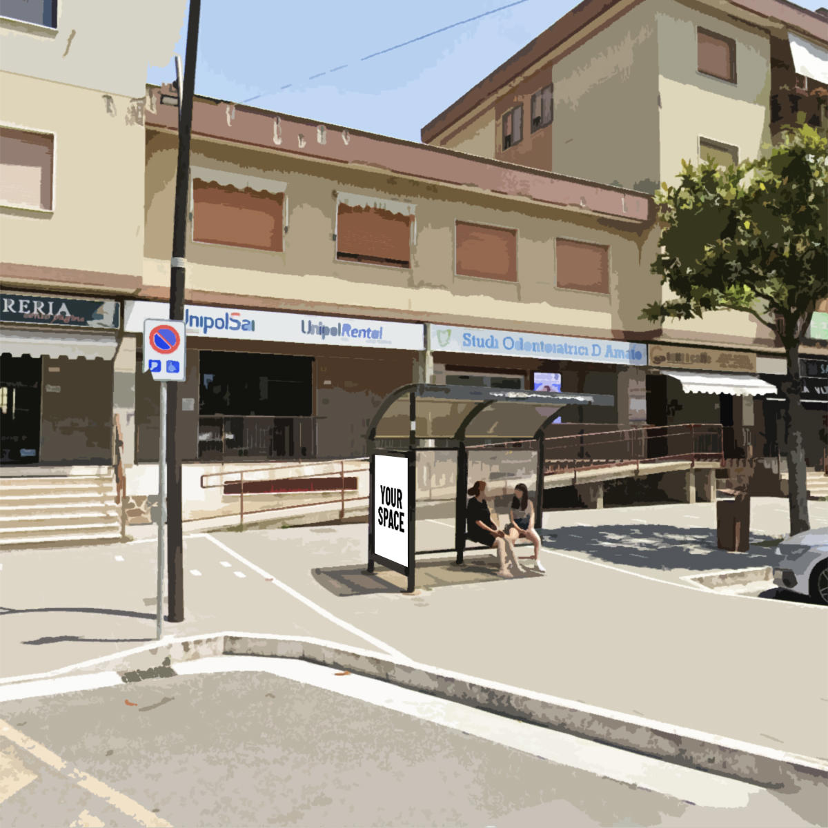 SPAZIO PUBBLICITARIO 100 x 140 (CAPACCIO) Dal 19/10/2026 al 01/11/2026 14 giorni